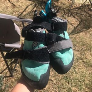 Scarpa climbing shoes